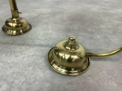 Pamono Large Art Deco Brass Wall Lamp, 1930s><noscript><img width=