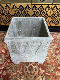 Pamono Large Art Deco Cement Pot Cache><noscript><img width=