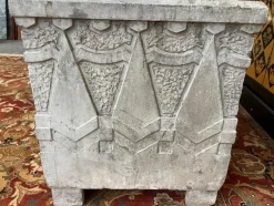 Pamono Large Art Deco Cement Pot Cache><noscript><img width=
