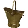 Pamono Large Art Nouveau Brass Helmet Coal Scuttle, 1880> Fireplaces And Mantels