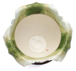 Pamono Large Art Nouveau Majolica Planter, 1890s><noscript><img width=