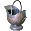 Pamono Large Arts and Crafts Copper Helmet Coal Scuttle> Fireplaces And Mantels