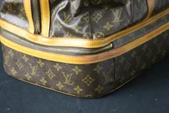 Pamono Large Bag with Double Compartments from Louis Vuitton, 1970s><noscript><img width=