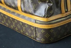 Pamono Large Bag with Double Compartments from Louis Vuitton, 1970s><noscript><img width=