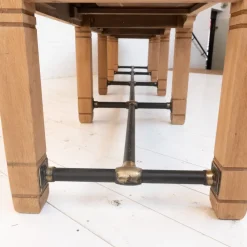 Pamono Large Banque De France Sorting Table, 1920><noscript><img width=