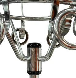 Pamono Large Bauhaus Functionalist Chrome Coat Rack, 1930s><noscript><img width=