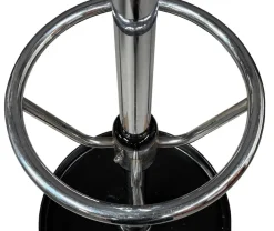 Pamono Large Bauhaus Functionalist Chrome Coat Rack, 1930s><noscript><img width=