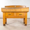 Clearance Pamono Large Belgian Butchers Workstation, 1950s