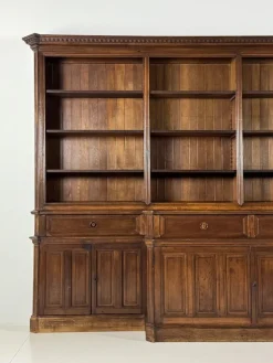 Pamono Large Belgian Library Bookcase, 1960s><noscript><img width=