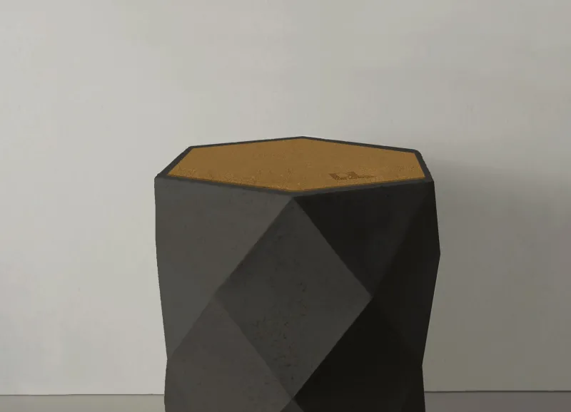 Pamono Large Black Tea Planter by Dust London> Decorative Objects