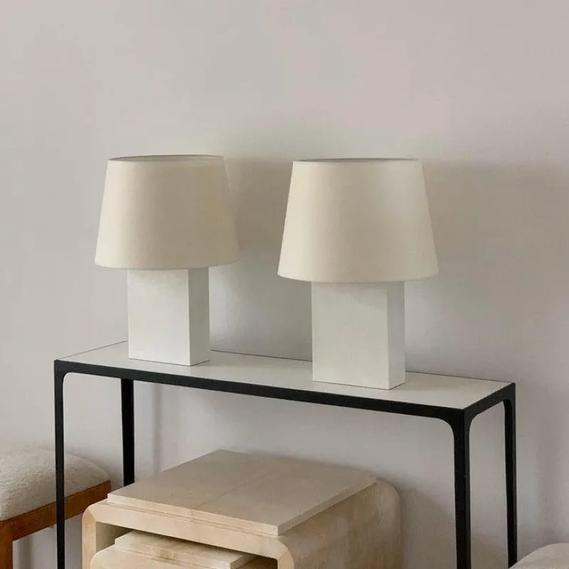 Outlet Pamono Large Bloc Parchment Lamps by Atelier Cabanel, Set of 2