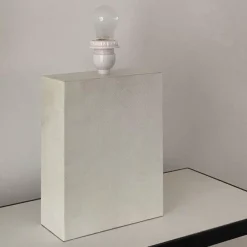 Outlet Pamono Large Bloc Parchment Lamps by Atelier Cabanel, Set of 2