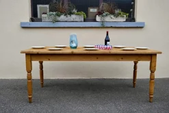 Pamono Large Bohemian Farm Table, 1970s><noscript><img width=