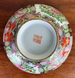 Pamono Large Bowl in Canton Porcelain