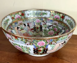 Pamono Large Bowl in Canton Porcelain