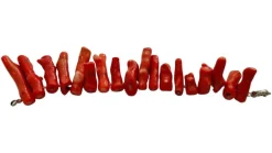 Pamono Large Bracelet with Mediterranean Coral Branches, 1950><noscript><img width=