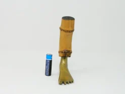 Pamono Large Brass and Bamboo Corkscrew by Carl Auböck for Werkstätte Carl Auböck, 1950s><noscript><img width=