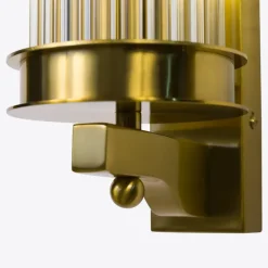 Outlet Pamono Large Brass Elon Wall Light from Pure White Lines