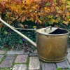 Pamono Large Brass Garden Watering Can, 1930s> Garden Accessories