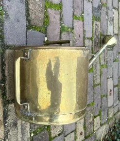 Pamono Large Brass Garden Watering Can, 1930s><noscript><img width=