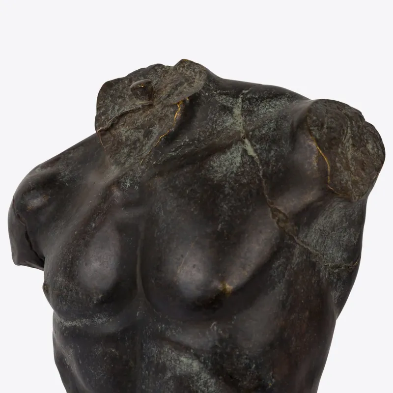 Pamono Large Bronze Maximillian Torso from Pure White Lines> Wall Decor
