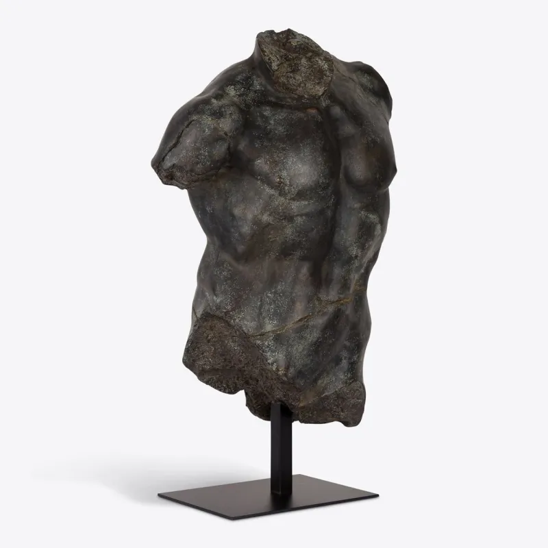 Pamono Large Bronze Maximillian Torso from Pure White Lines> Wall Decor