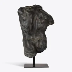 Pamono Large Bronze Maximillian Torso from Pure White Lines><noscript><img width=