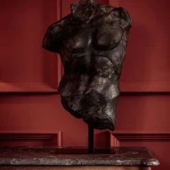 Pamono Large Bronze Maximillian Torso from Pure White Lines><noscript><img width=