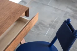 Pamono Large Brown 4.9 Desk by Marius Valaitis for Emko><noscript><img width=