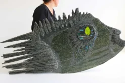 Pamono Large Brutalist Fish Sculpture by Jules De Waele for Pia Manu, 1973> Minimalist|Mid-Century