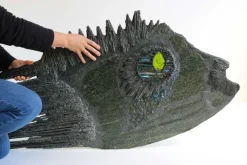 Pamono Large Brutalist Fish Sculpture by Jules De Waele for Pia Manu, 1973><noscript><img width=