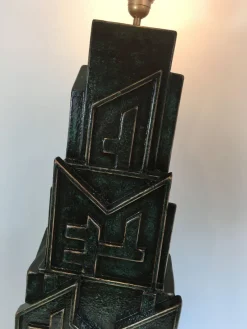 Pamono Large Brutalist Wood Lamp from AR-BO><noscript><img width=