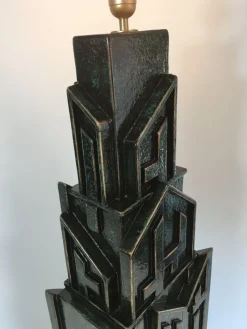 Pamono Large Brutalist Wood Lamp from AR-BO><noscript><img width=