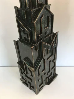 Pamono Large Brutalist Wood Lamp from AR-BO><noscript><img width=