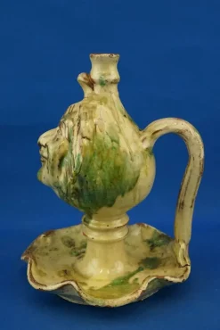 Discount Pamono Large Candlestick by Paolo Condurso, 1930s