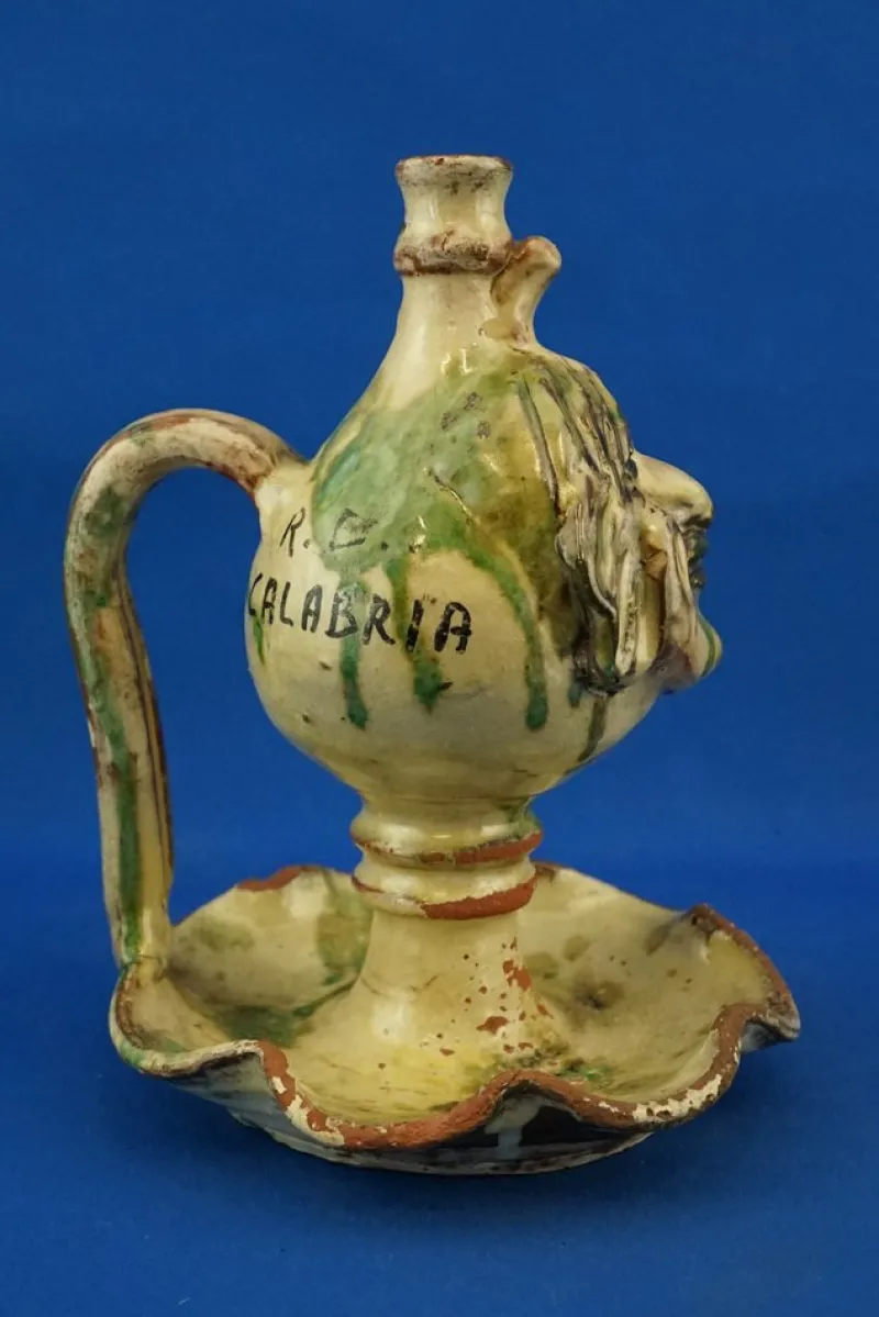 Discount Pamono Large Candlestick by Paolo Condurso, 1930s