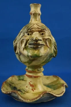 Discount Pamono Large Candlestick by Paolo Condurso, 1930s
