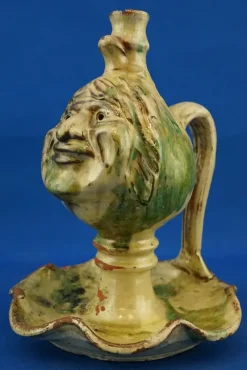 Discount Pamono Large Candlestick by Paolo Condurso, 1930s
