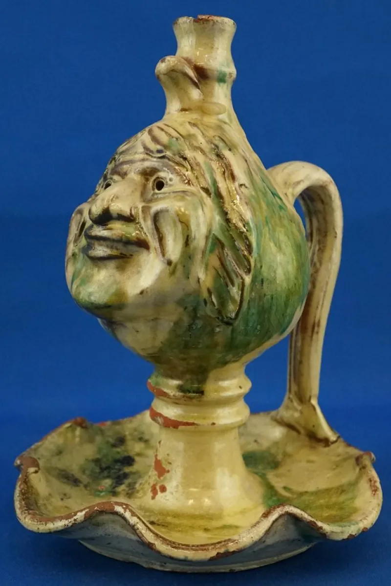 Discount Pamono Large Candlestick by Paolo Condurso, 1930s