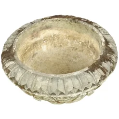 Pamono Large Carved Stone Basin