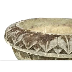 Pamono Large Carved Stone Basin