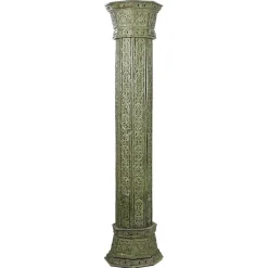 Pamono Large Carved Wooden Columns, Set of 4><noscript><img width=