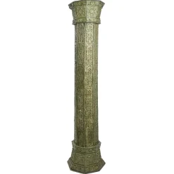 Pamono Large Carved Wooden Columns, Set of 4><noscript><img width=