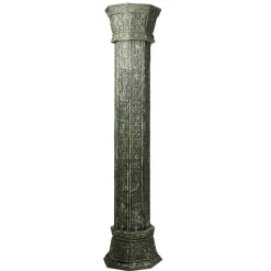 Pamono Large Carved Wooden Columns, Set of 4><noscript><img width=