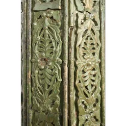 Pamono Large Carved Wooden Columns, Set of 4><noscript><img width=