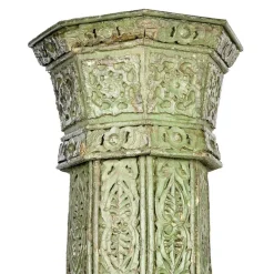 Pamono Large Carved Wooden Columns, Set of 4><noscript><img width=