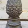 Pamono Large Cast Iron Pine Cone Post Head Architectural Ornament> Garden Accessories
