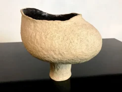Pamono Large Ceramic German Art Pottery Vase, 1966