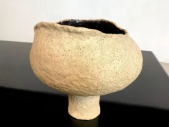 Pamono Large Ceramic German Art Pottery Vase, 1966