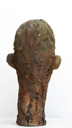 Pamono Large Ceramic Head Sculpture, 2010s><noscript><img width=